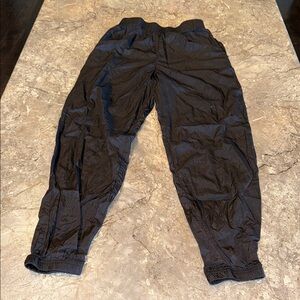 Urban Outfitters Black Crinkle Joggers
